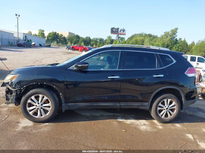 2015 Nissan Rogue Sv VIN: 5N1AT2MK5FC898939 Lot: 42938348