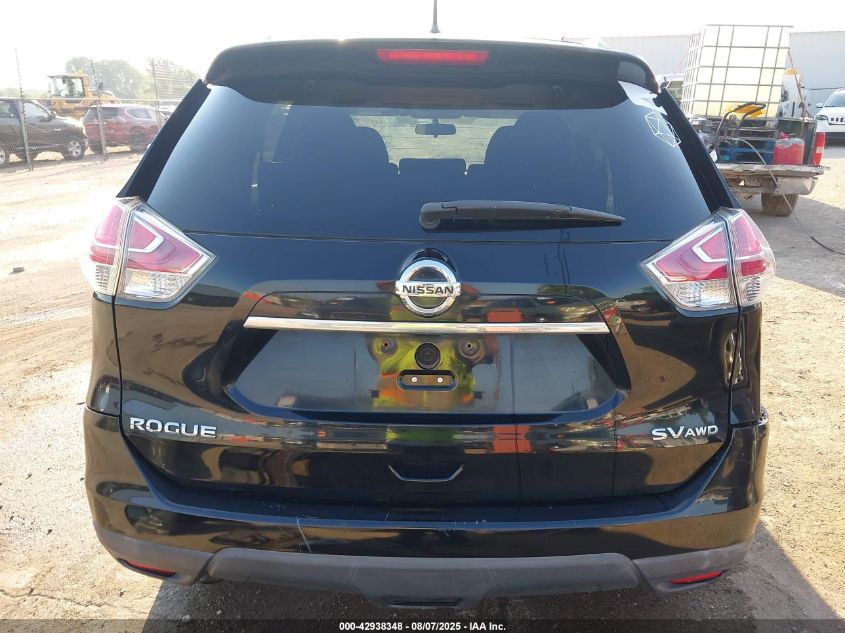 2015 Nissan Rogue Sv VIN: 5N1AT2MK5FC898939 Lot: 42938348