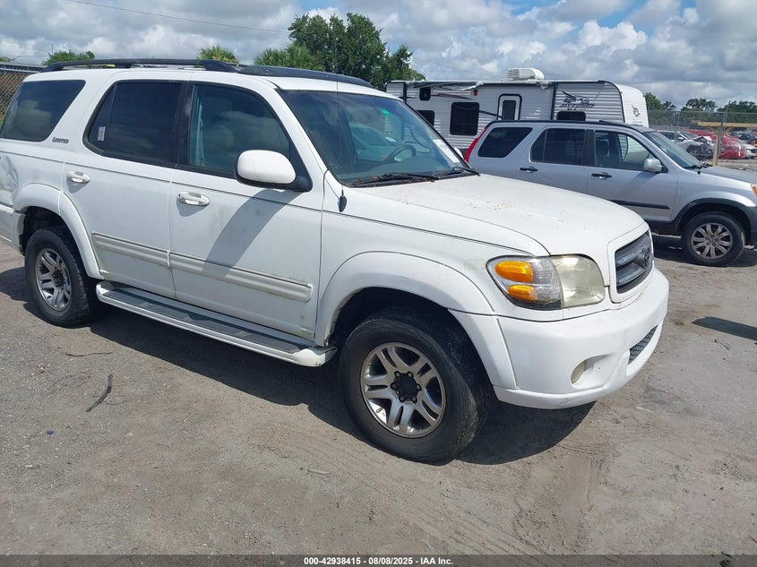 5TDBT48A03S152723 2003 Toyota Sequoia Limited V8 auction photo 1