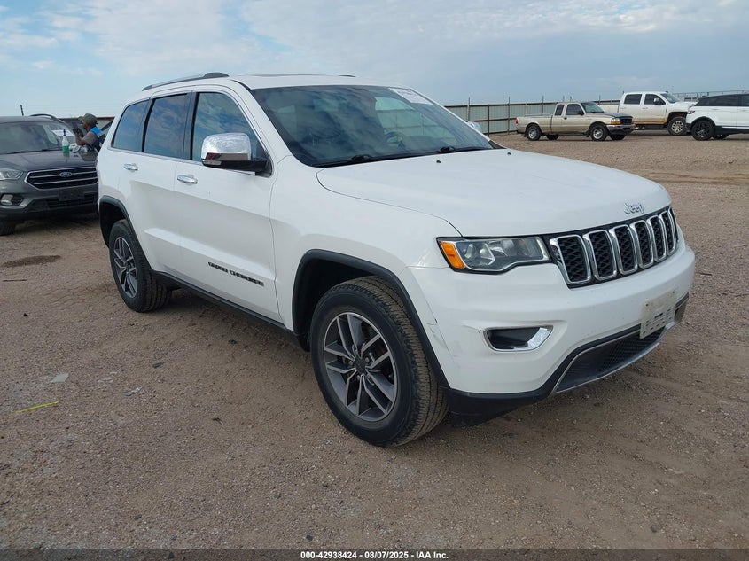 1C4RJEBGXLC295106 2020 Jeep Grand Cherokee Limited 4X2 auction photo 1