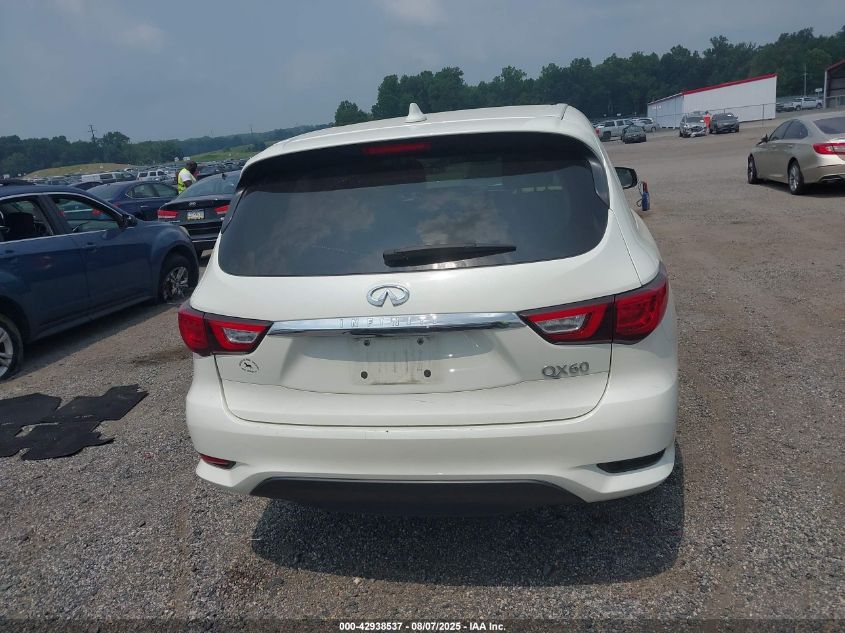 2017 Infiniti Qx60 VIN: 5N1DL0MM4HC526739 Lot: 42938537