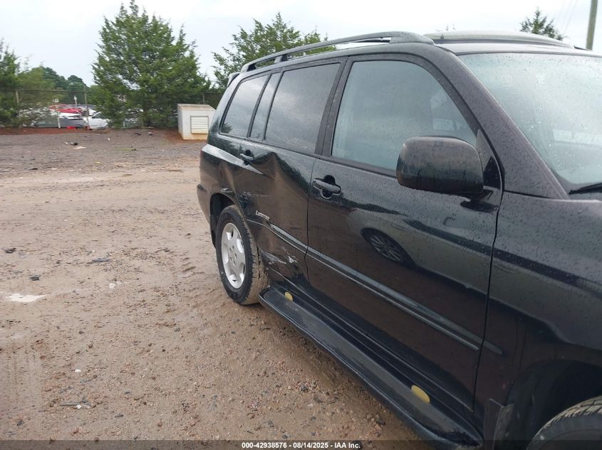 2007 Toyota Highlander Limited V6 VIN: JTEDP21A370132059 Lot: 42938576