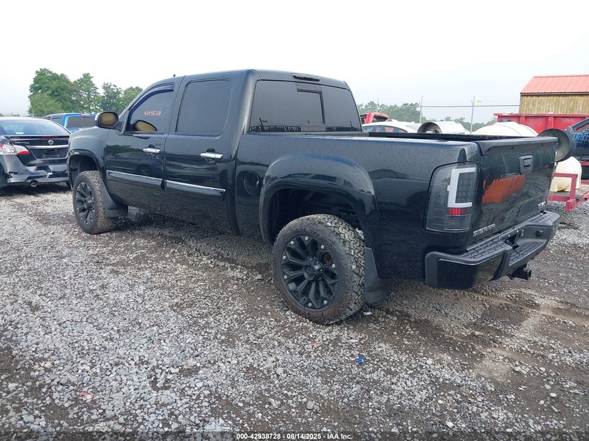 2008 GMC Sierra 1500 Denali black truck gasoline 2GTEK638381269596 photo #4