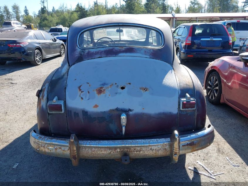 1947 Dodge 4 Door Sedan VIN: 30807149 Lot: 42938780