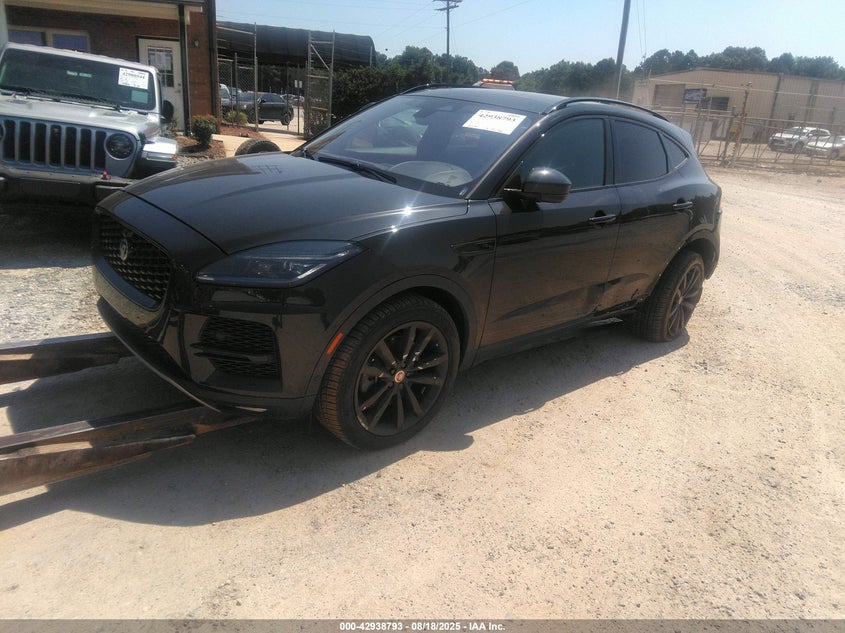 Vin: sadfp2fx5m1026815, lot: 43432568, jaguar e-pace se p250 awd automatic 20212