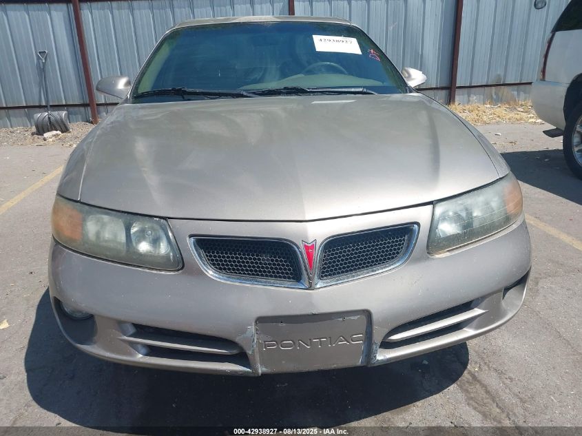 2003 Pontiac Bonneville Se VIN: 1G2HX52K434202383 Lot: 42938927