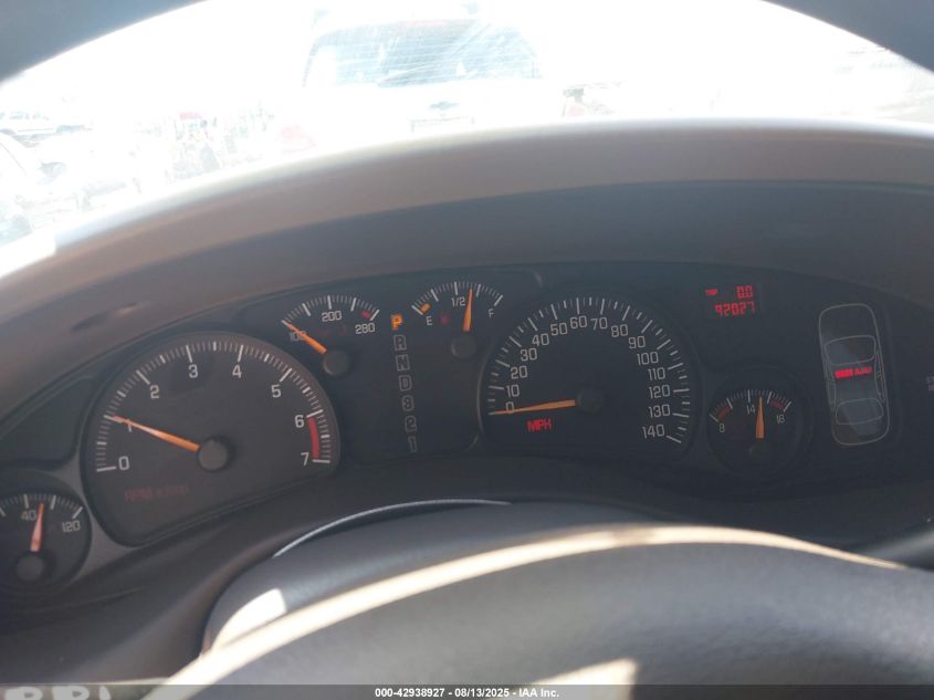 2003 Pontiac Bonneville Se VIN: 1G2HX52K434202383 Lot: 42938927