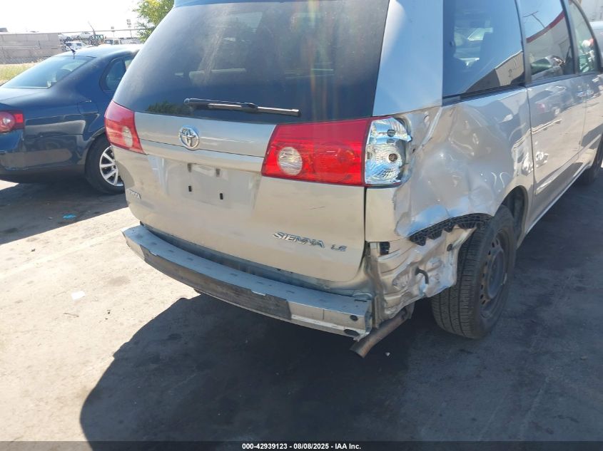 2008 Toyota Sienna Le VIN: 5TDZK23C88S130233 Lot: 42939123