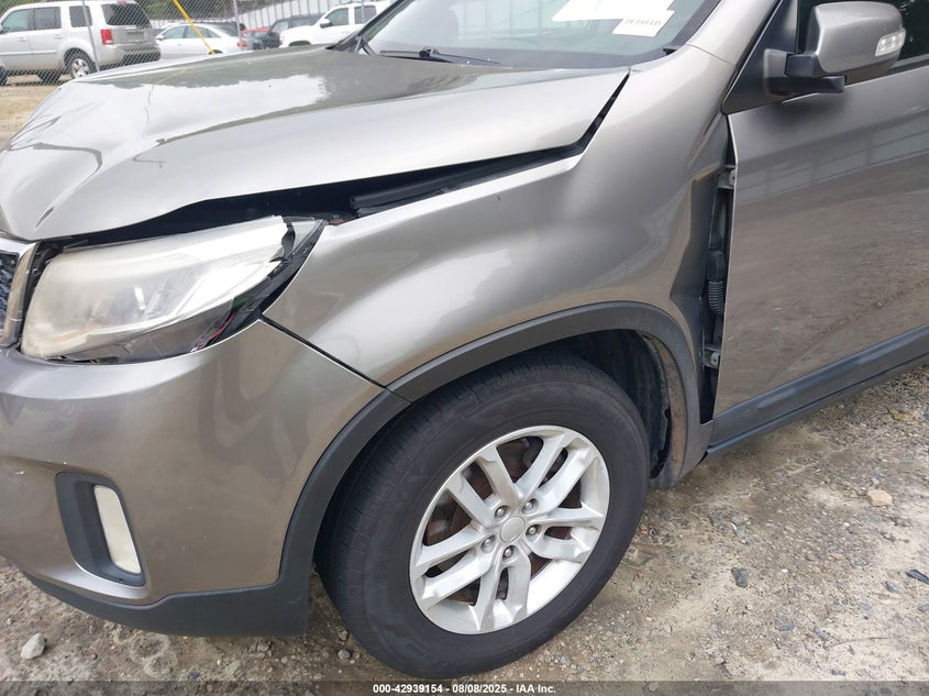 2015 Kia Sorento Lx VIN: 5XYKT4A64FG555689 Lot: 42939154