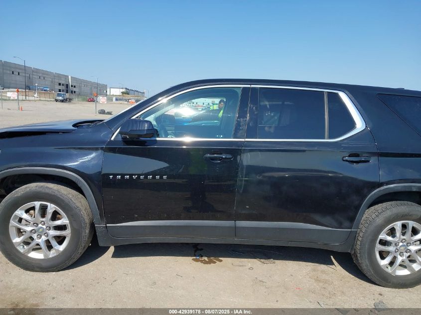 2019 Chevrolet Traverse Ls VIN: 1GNERFKW9KJ156168 Lot: 42939178