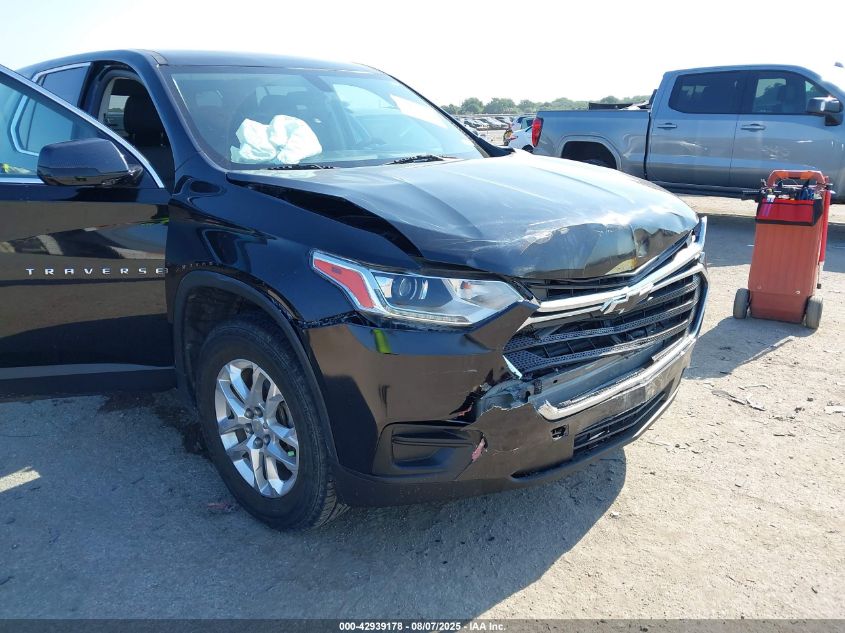 2019 Chevrolet Traverse Ls VIN: 1GNERFKW9KJ156168 Lot: 42939178