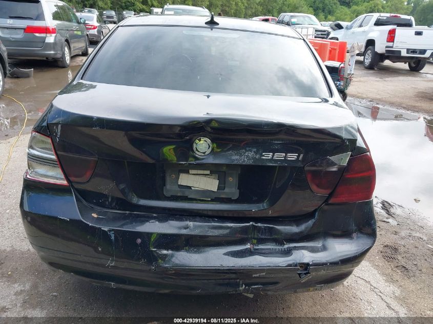 2006 BMW 325 I VIN: WBAVB13536PT10864 Lot: 42939194