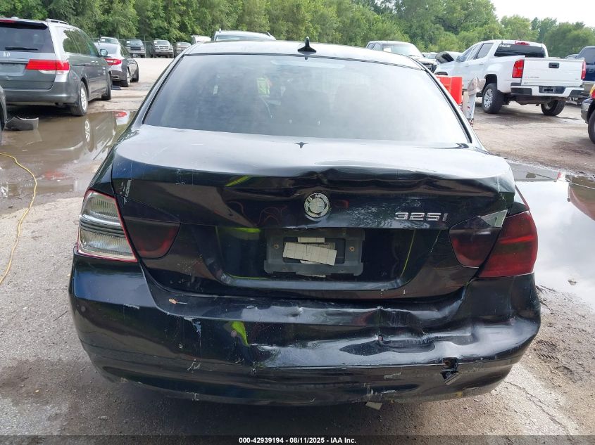 2006 BMW 325 I VIN: WBAVB13536PT10864 Lot: 42939194
