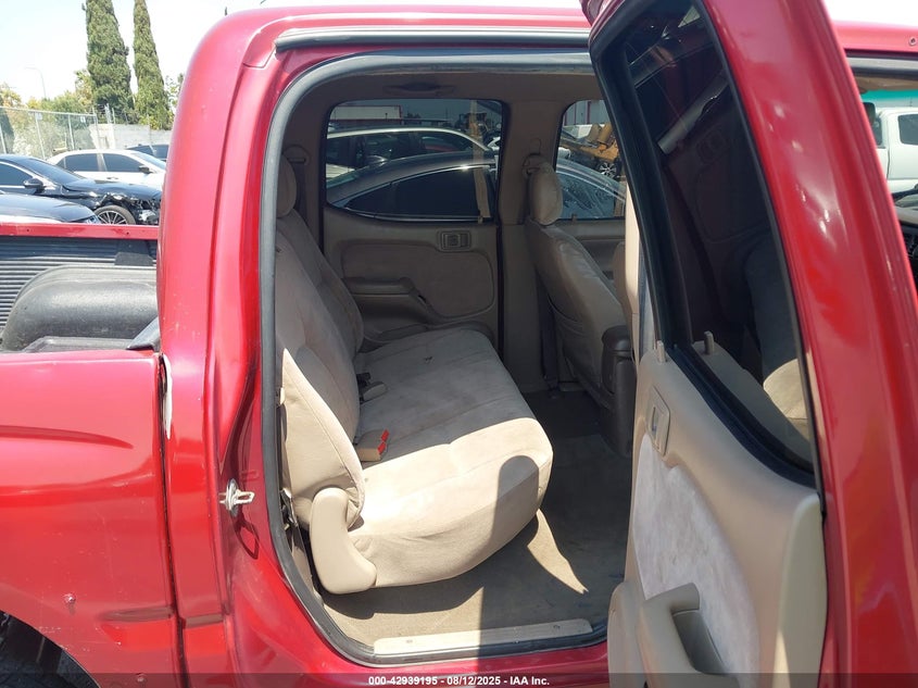 2003 Toyota Tacoma Base V6 VIN: 5TEHN72N23Z212733 Lot: 42939195