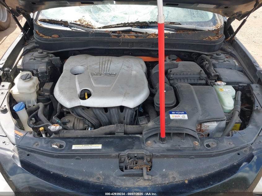 2013 HYUNDAI SONATA HYBRID LIMITED - KMHEC4A49DA092503