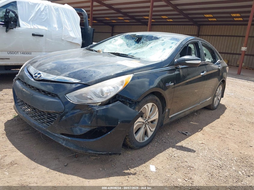 2013 HYUNDAI SONATA HYBRID LIMITED - KMHEC4A49DA092503