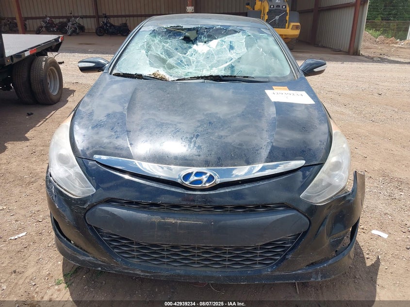 2013 HYUNDAI SONATA HYBRID LIMITED - KMHEC4A49DA092503