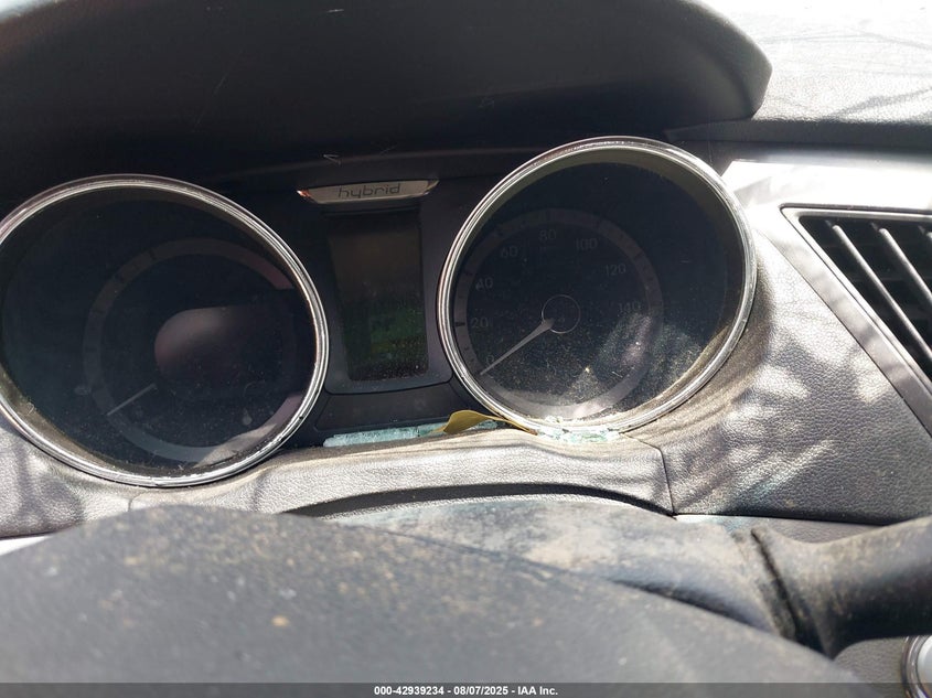 2013 HYUNDAI SONATA HYBRID LIMITED - KMHEC4A49DA092503