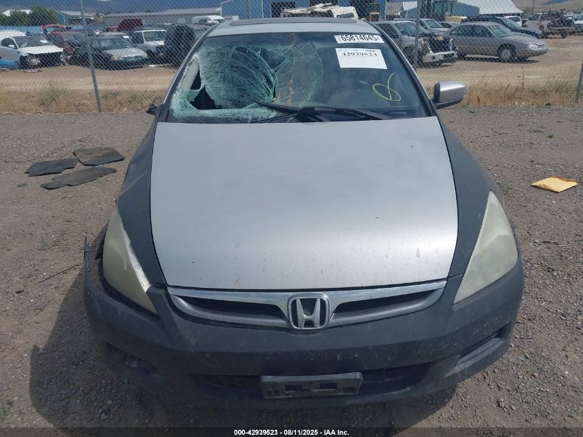 2006 Honda Accord 2.4 Ex VIN: 1HGCM56776A027042 Lot: 42939523