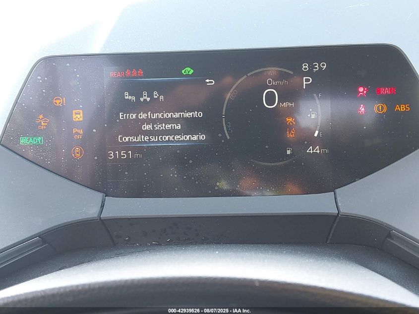 2024 Toyota Prius Xle VIN: JTDACAAU5R3040282 Lot: 42939526