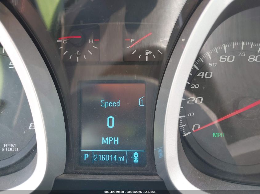 2012 Chevrolet Equinox 1Lt VIN: 2GNFLEE51C6394727 Lot: 42939560