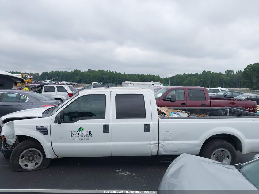 2008 Ford F-250 King Ranch/Lariat/Xl/Xlt VIN: 1FTSW20568ED93743 Lot: 42939591