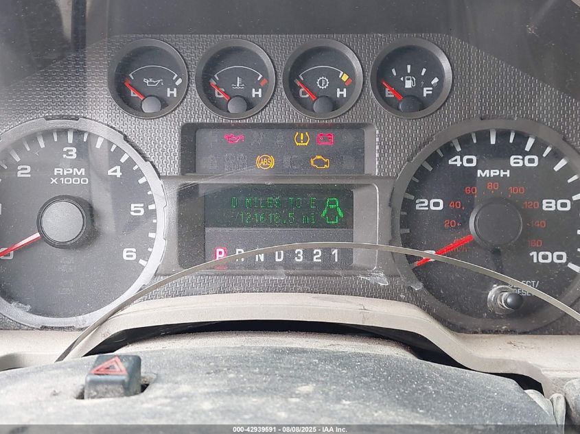 2008 Ford F-250 King Ranch/Lariat/Xl/Xlt VIN: 1FTSW20568ED93743 Lot: 42939591