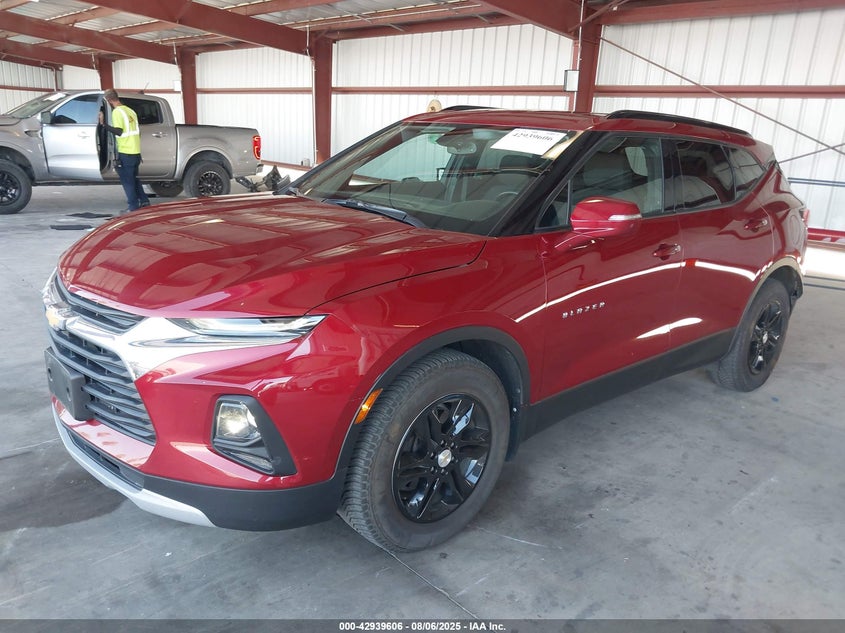 Vin: 3gnkbhrs7ls638272, lot: 43433381, chevrolet blazer awd 2lt 20202