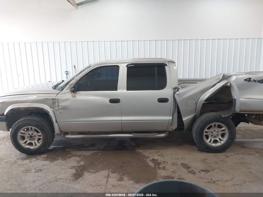 2003 Dodge Dakota Sport/Sxt VIN: 1D7HG38N43S208770 Lot: 42939845