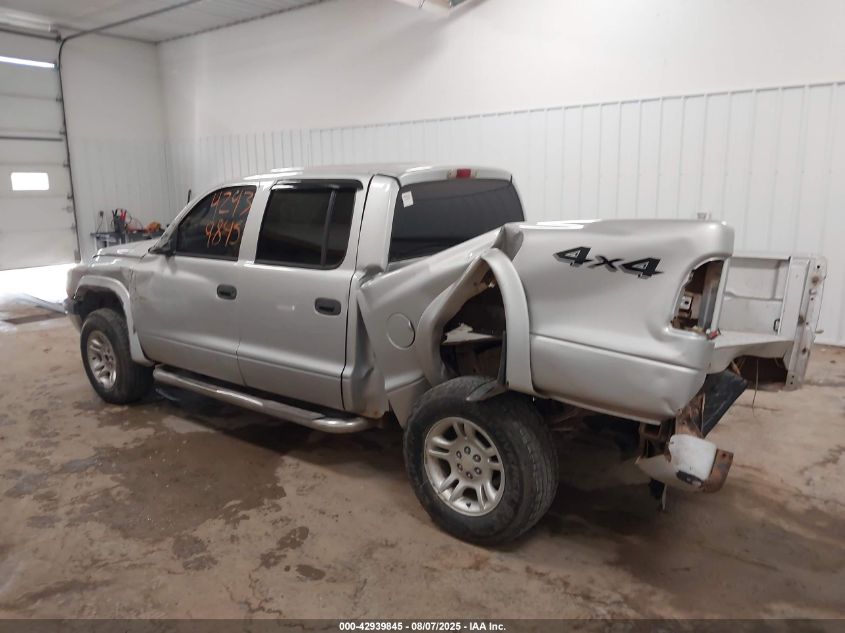 2003 Dodge Dakota Sport/Sxt VIN: 1D7HG38N43S208770 Lot: 42939845