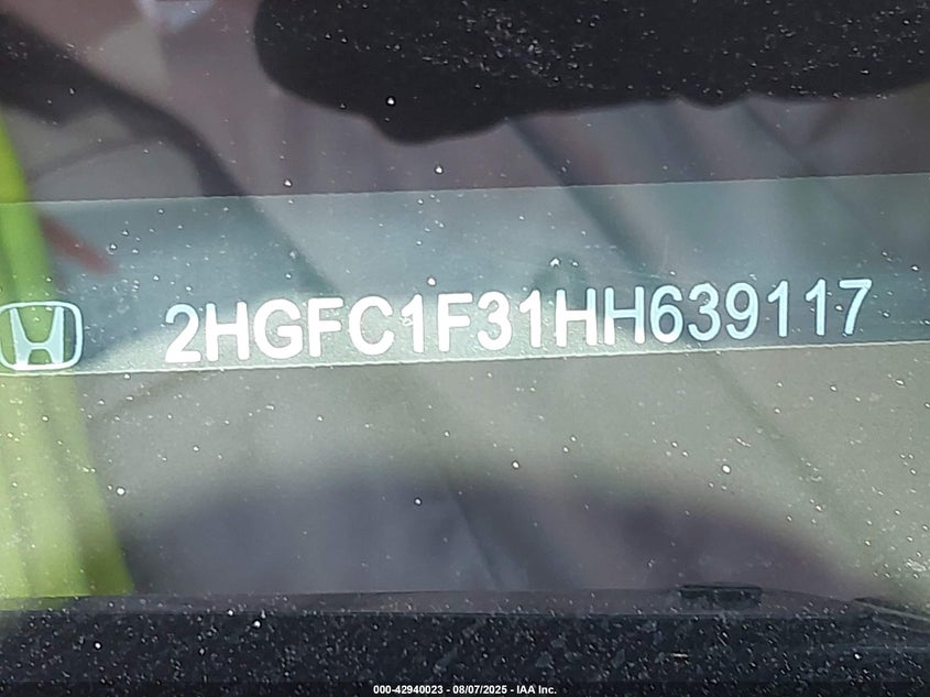 2017 HONDA CIVIC EX-T 2HGFC1F31HH639117