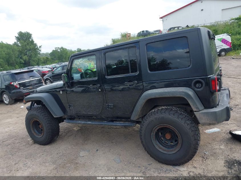 2008 Jeep Wrangler Unlimited X VIN: 1J4GA391X8L560685 Lot: 42940063