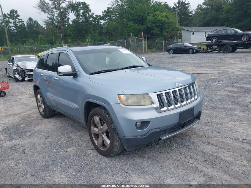 1C4RJECT6CC206398 2012 Jeep Grand Cherokee Overland auction photo 1