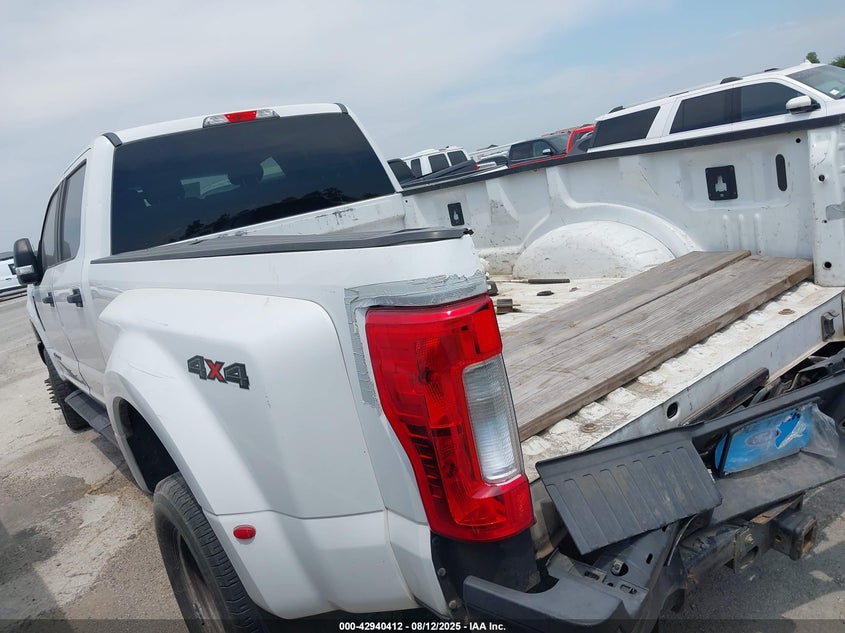 2017 Ford F-350 Xl white truck diesel 1FT8W3DTXHEC10644 photo #4