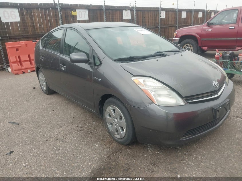 2007 Toyota Prius grey sedan hybrid JTDKB20U573216100 photo #1