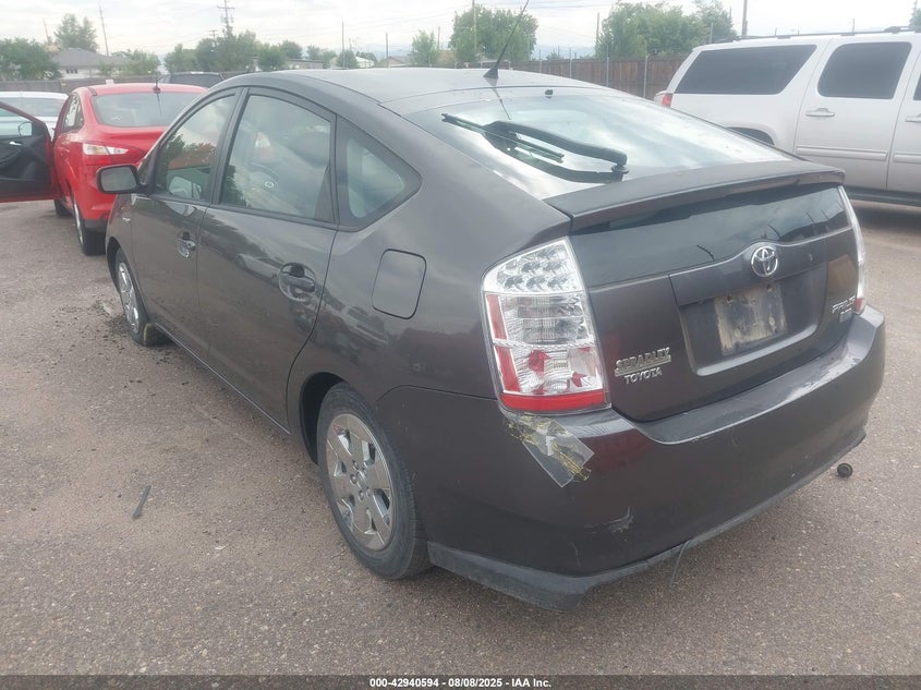 2007 Toyota Prius grey sedan hybrid JTDKB20U573216100 photo #4