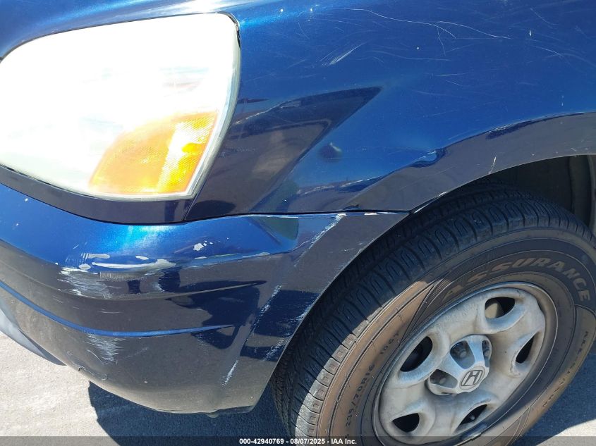 2004 Honda Pilot Lx VIN: 2HKYF18174H557971 Lot: 42940769