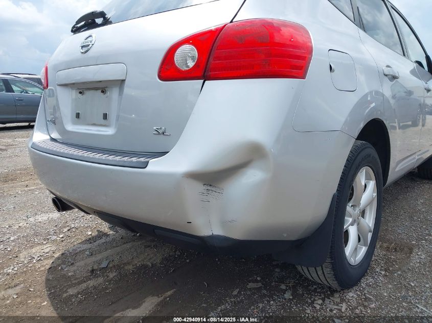 2008 Nissan Rogue Sl VIN: JN8AS58T98W305813 Lot: 42940914