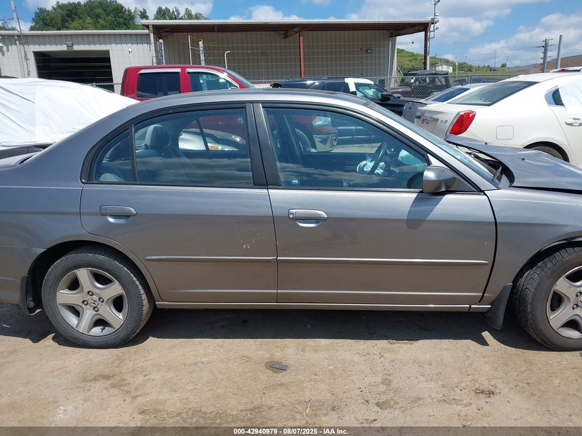 2005 Honda Civic Ex VIN: 2HGES26885H523778 Lot: 42940979