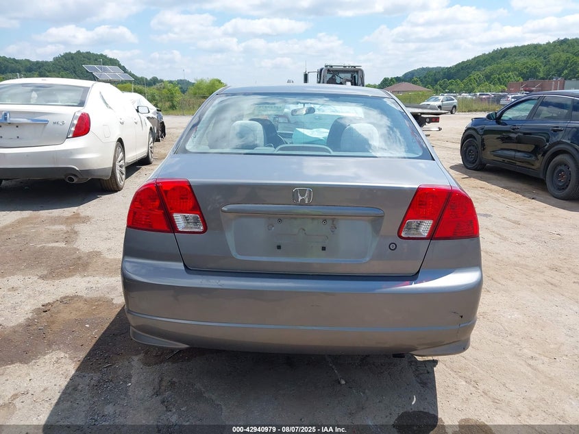 2005 Honda Civic Ex VIN: 2HGES26885H523778 Lot: 42940979