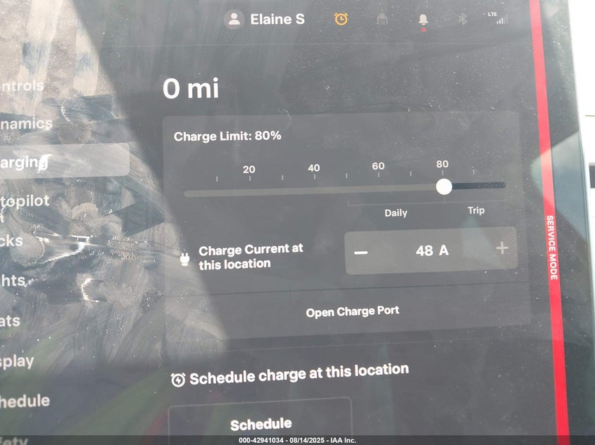 2022 Tesla Model Y Long Range Dual Motor All-Wheel Drive VIN: 7SAYGDEE8NA004042 Lot: 42941034