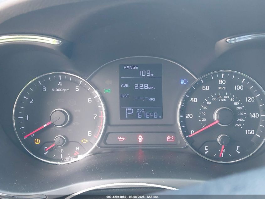 2016 Kia Forte Lx VIN: KNAFK4A64G5566025 Lot: 42941059