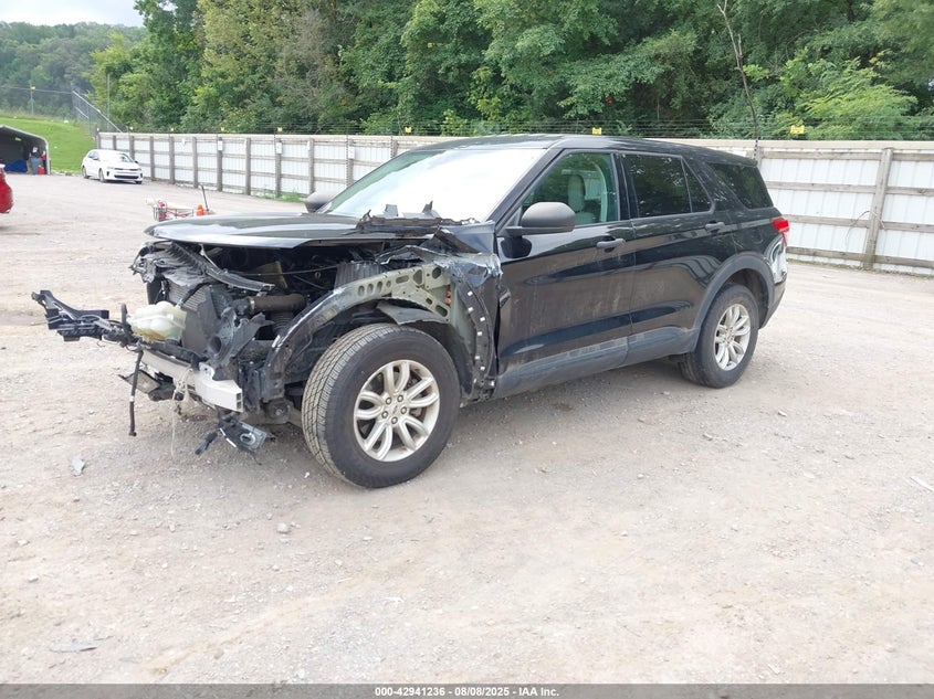 2021 Ford Explorer 2.3 Black Lot 111042941236 Vin 1FMSK8BH8MGA91824