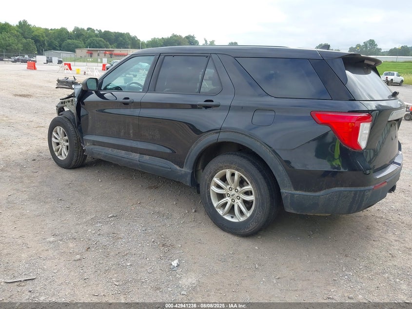 2021 Ford Explorer 2.3 Black Lot 111042941236 Vin 1FMSK8BH8MGA91824