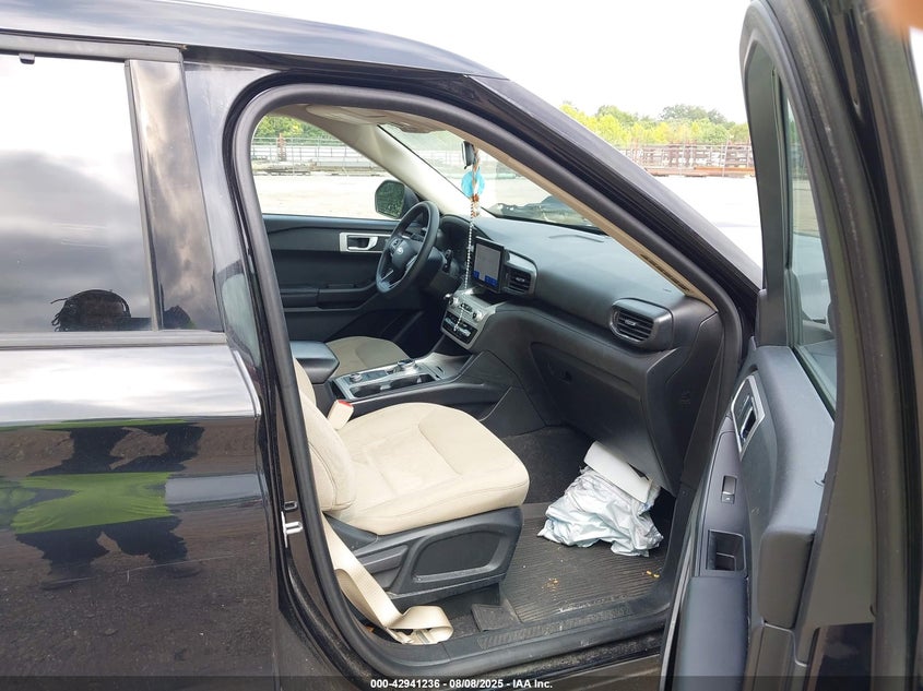 2021 Ford Explorer 2.3 Black Lot 111042941236 Vin 1FMSK8BH8MGA91824