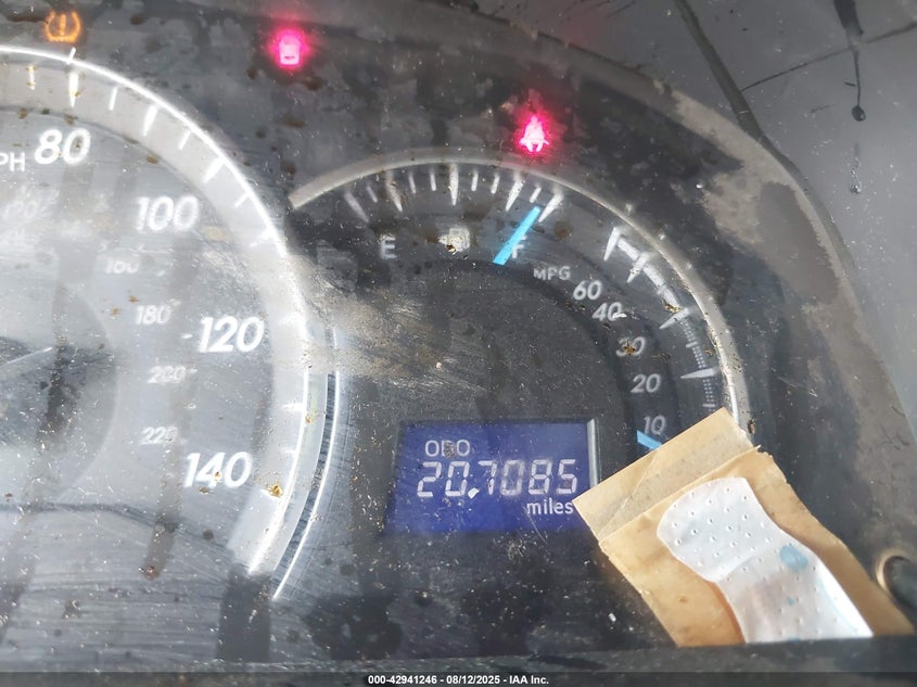 2012 Toyota Camry Xle VIN: 4T1BF1FK1CU580132 Lot: 42941246