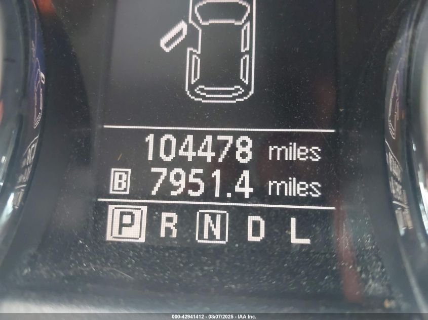 2012 Nissan Rogue Sv W/Sl Pkg VIN: JN8AS5MT1CW260879 Lot: 42941412