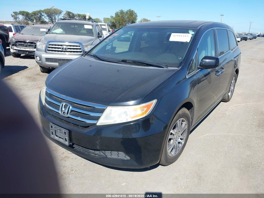 Vin: 5fnrl5h69db069538, lot: 43435190, honda odyssey ex-l 20132