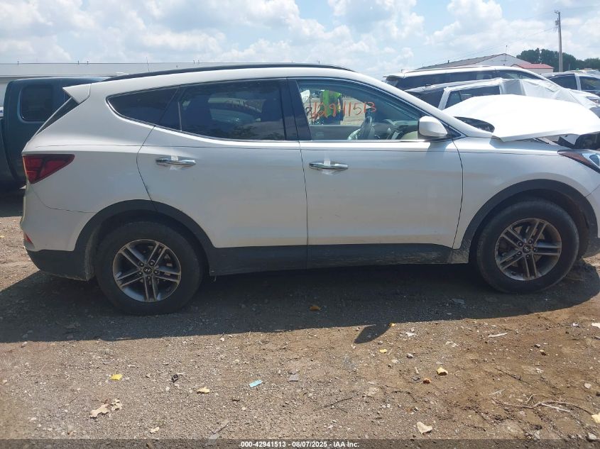 2017 Hyundai Santa Fe Sport 2.4L VIN: 5NMZUDLB1HH030040 Lot: 42941513