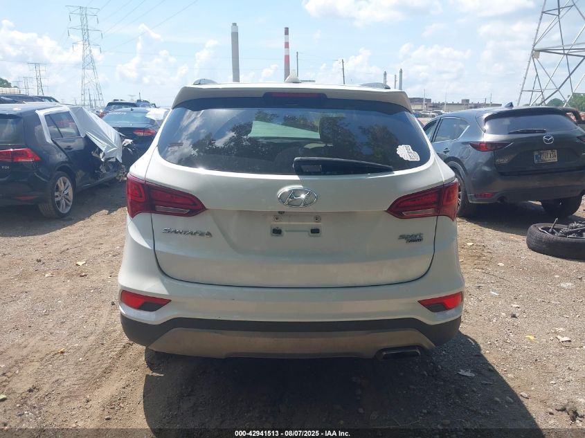 2017 Hyundai Santa Fe Sport 2.4L VIN: 5NMZUDLB1HH030040 Lot: 42941513
